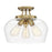 Savoy House Octave 3-Light Ceiling Light, Warm Brass