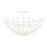 Savoy House Birch 3-Light Ceiling Light, Bisque White - 6-4198-3-83