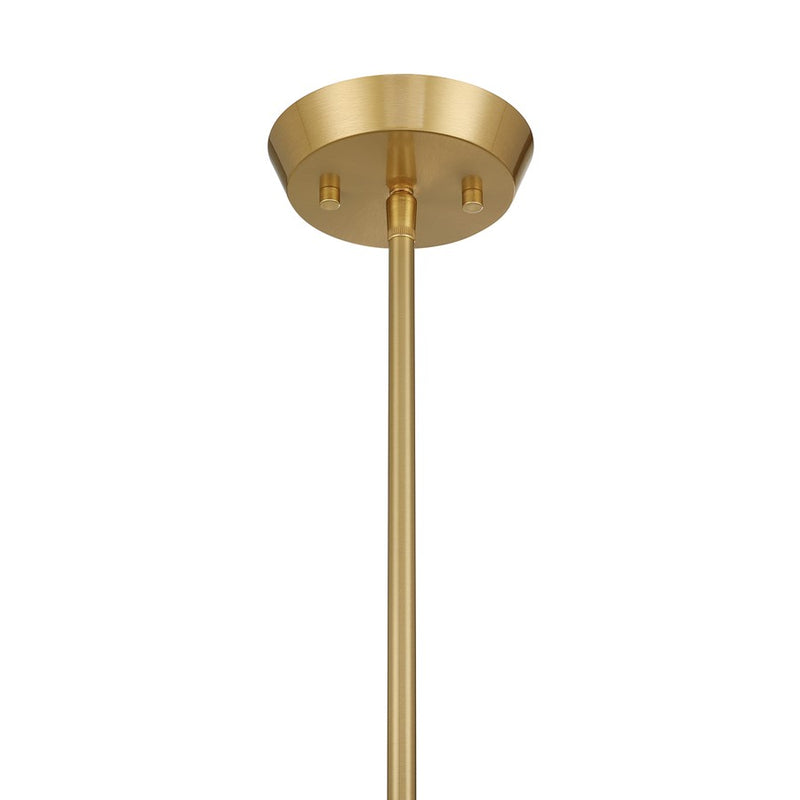 Savoy House Norwich 1Lt Convertible Pendant, Warm Brass