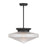 Savoy House Norwich 1Lt Convertible Pendant, Matte Black - 6-4464-1-89