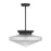 Savoy House Norwich 1Lt Convertible Pendant, Matte Black