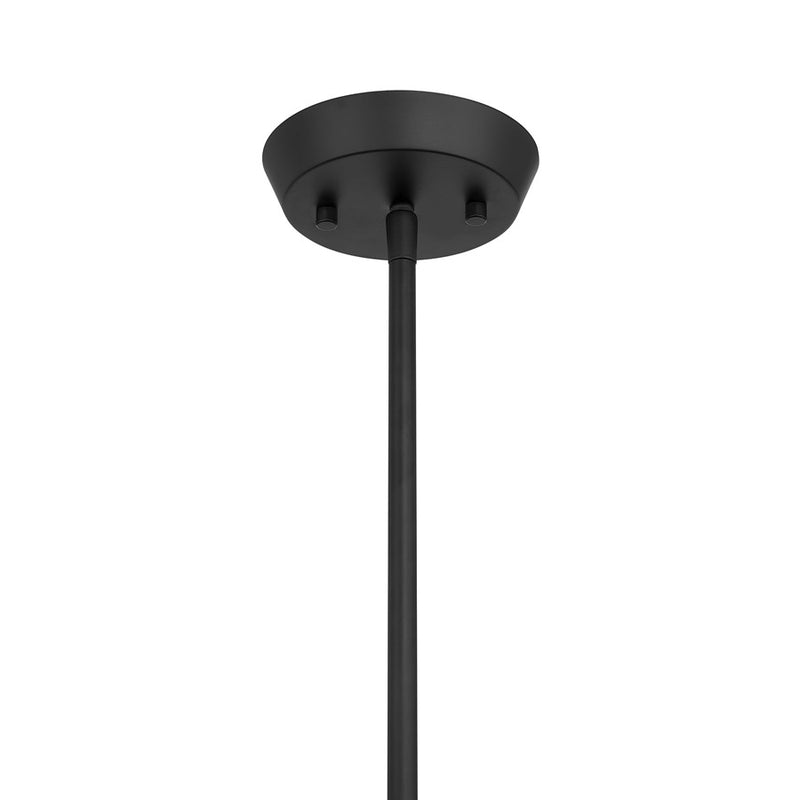 Savoy House Norwich 1Lt Convertible Pendant, Matte Black