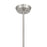 Savoy House Norwich 1Lt Convertible Pendant, Satin, Satin Nickel