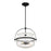 Savoy House Denmar 4Lt Convertible Semi-Flush/Pendant, Black