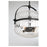 Savoy House Denmar 4Lt Convertible Semi-Flush/Pendant, Black