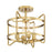 Savoy House Kent 4-Light Ceiling Light, Warm Brass