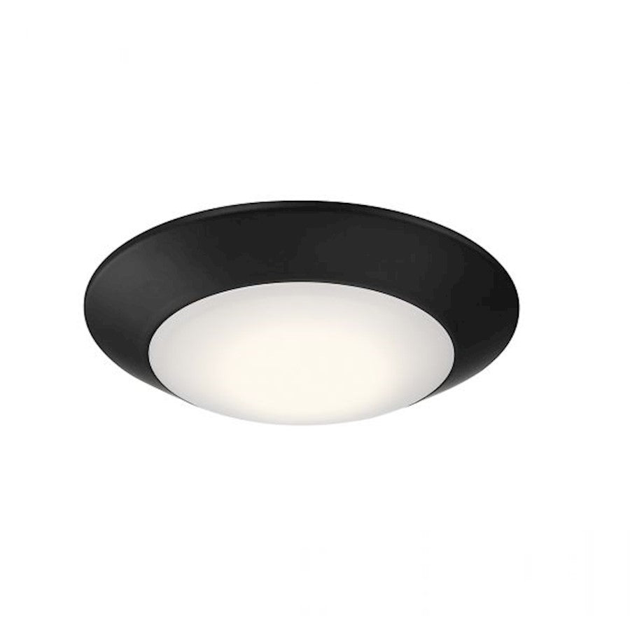 Savoy House LED 5CCT 6" Disc Light, Matte Black - 6-5CCT-6-BK