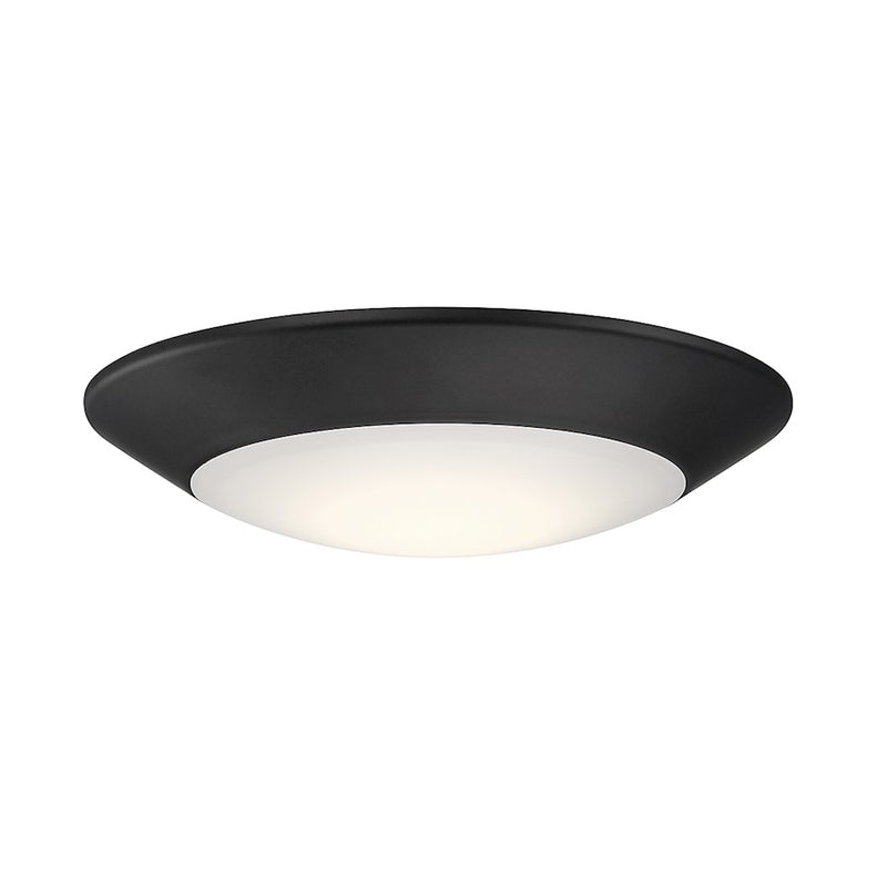 Savoy House LED 5CCT 6" Disc Light, Matte Black