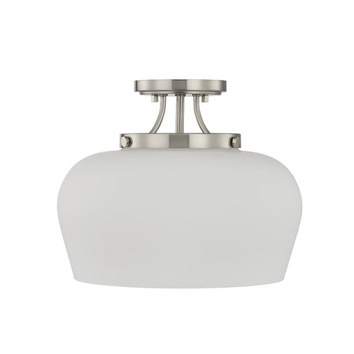 Savoy House Essentials Octave 3Lt Semi-Flush, Satin, Satin Nickel