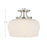 Savoy House Essentials Octave 3Lt Semi-Flush, Satin, Satin Nickel