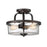 Savoy House Tulsa 2-Light Ceiling Light, English Bronze - 6-6053-2-13