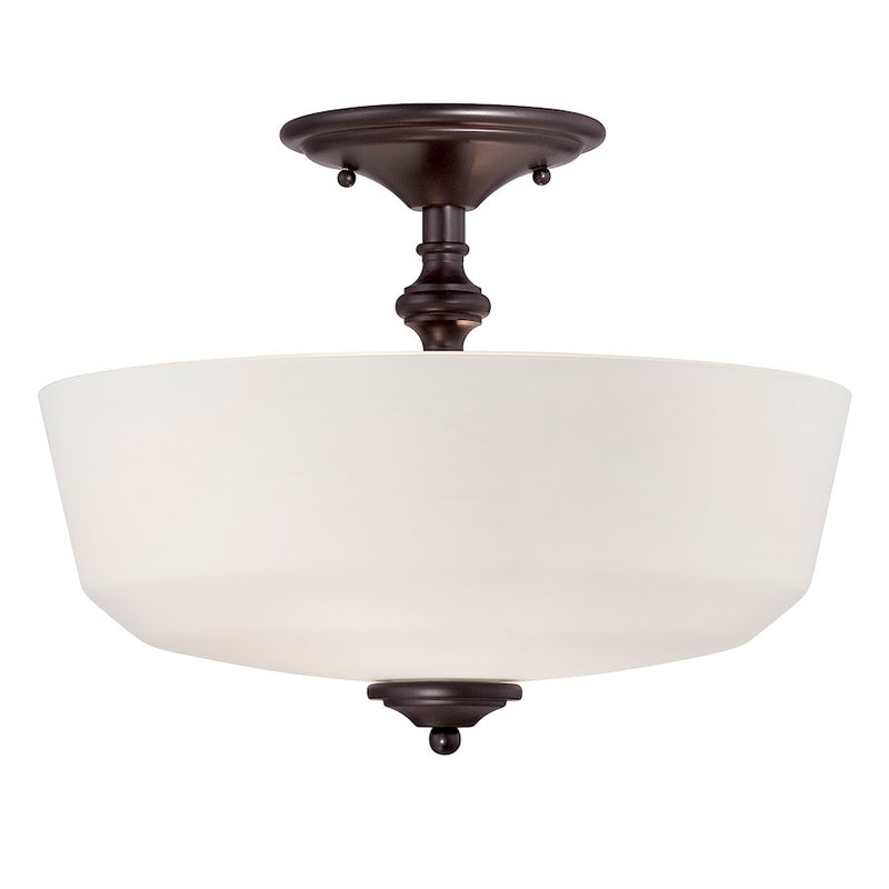Savoy House Melrose 2-Light Ceiling Light, English Bronze
