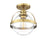 Savoy House Pendleton 1-Light Ceiling Light, Warm Brass