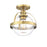 Savoy House Pendleton 1-Light Ceiling Light, Warm Brass