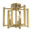 Savoy House Benson 3-Light Ceiling Light, Warm Brass