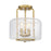 Savoy House Avalon 3-Light Ceiling Light, Warm Brass - 6-7790-3-322