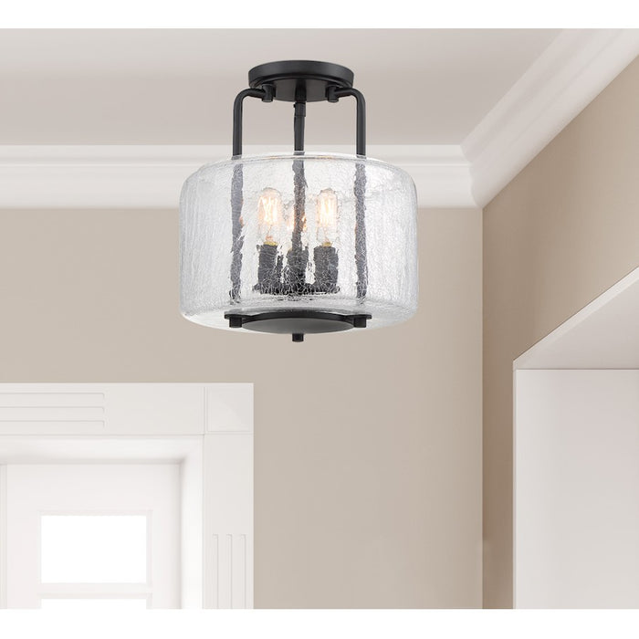 Savoy House Avalon 3-Light Ceiling Light, Black