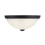 Savoy House 2-Light 11" Ceiling Light, Matte Black - 6-780-11-BK
