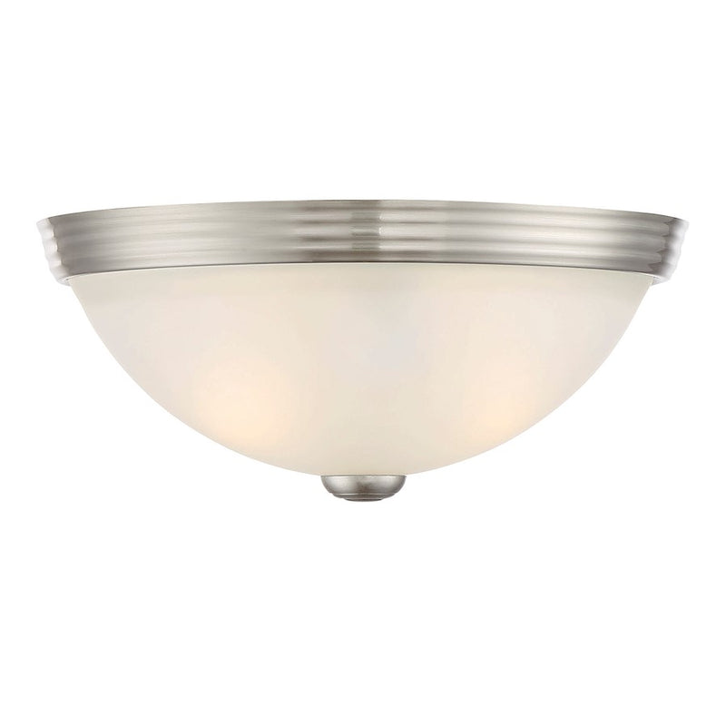 Savoy House 2-Light 4.5" Ceiling Light, Satin Nickel