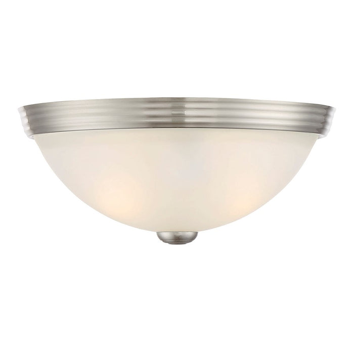 Savoy House 2-Light 4.5" Ceiling Light, Satin Nickel - 6-780-11-SN