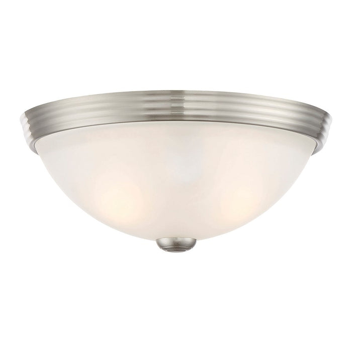 Savoy House 2-Light 4.5" Ceiling Light, Satin Nickel