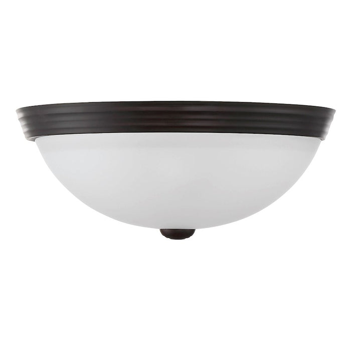 Savoy House 2-Light 13" Ceiling Light, English Bronze