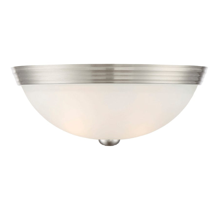 Savoy House 2-Light 5" Ceiling Light, Satin Nickel - 6-780-13-SN