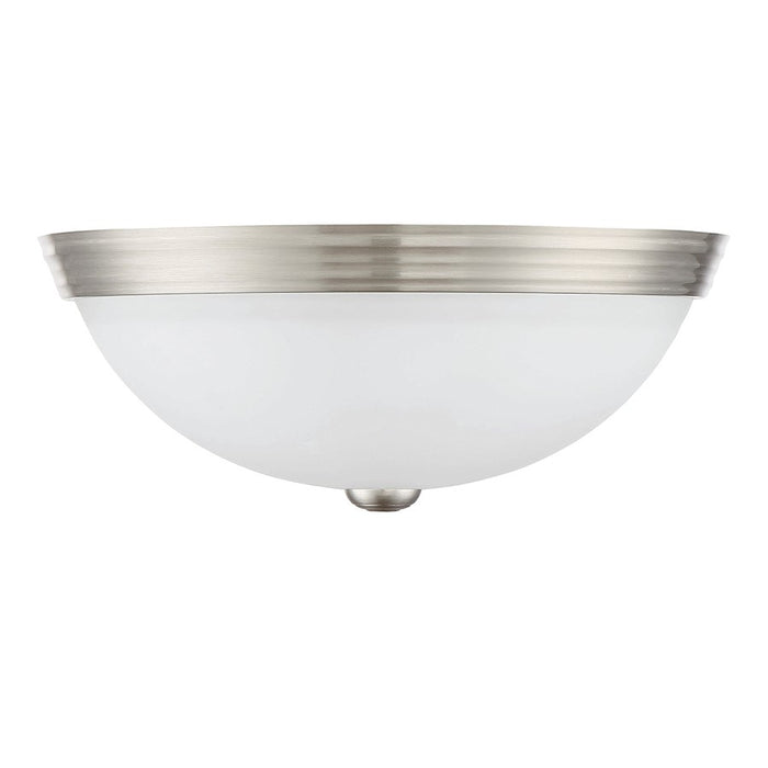 Savoy House 2-Light 5" Ceiling Light, Satin Nickel