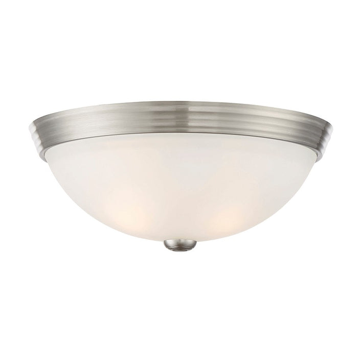 Savoy House 2-Light 5" Ceiling Light, Satin Nickel