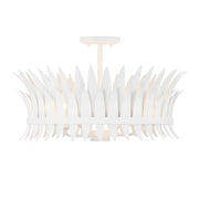 Savoy House Ensley 4 Light Semi-Flush, Bisque White - 6-7900-4-83