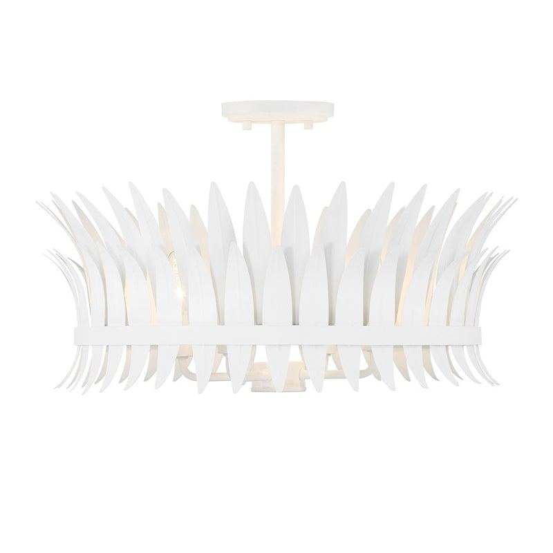 Savoy House Ensley 4 Light Semi-Flush, Bisque White - 6-7900-4-83