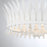 Savoy House Ensley 4-Light Ceiling Light, Bisque White