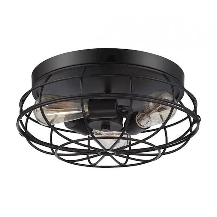 Savoy House Scout 3-Light Ceiling Light, English Bronze - 6-8074-15-13