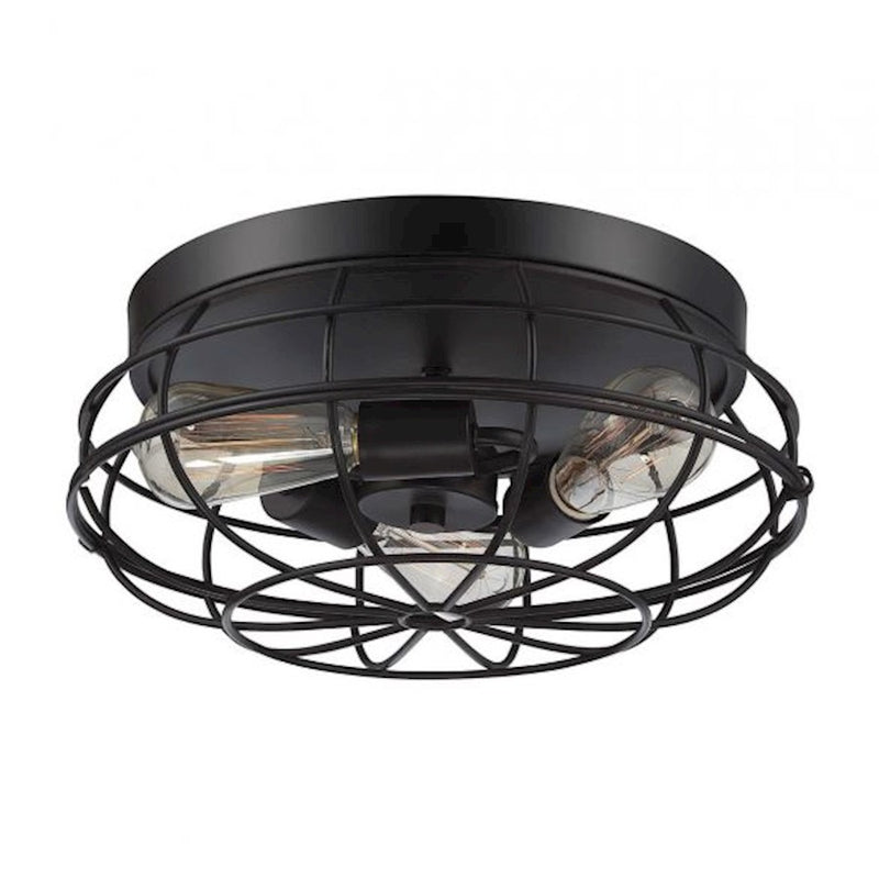 Savoy House Scout 3-Light Ceiling Light, English Bronze