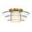 Savoy House Newell 1-Light Ceiling Light, Warm Brass