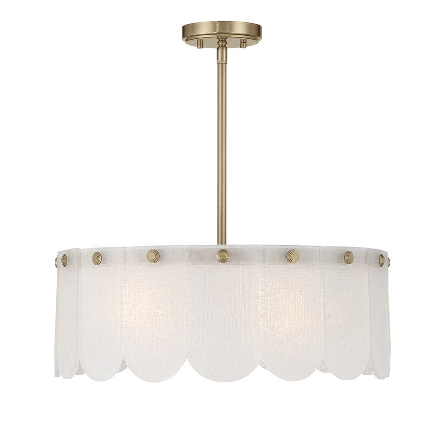 Savoy House Essentials Ashton 4 Lt Convertible Pendant - 6-9801-4-127