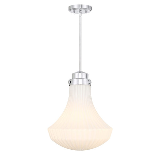 Savoy House Bartlet 1 Lt Pendant, Polished, Polished Chrome - 7-0108-1-11