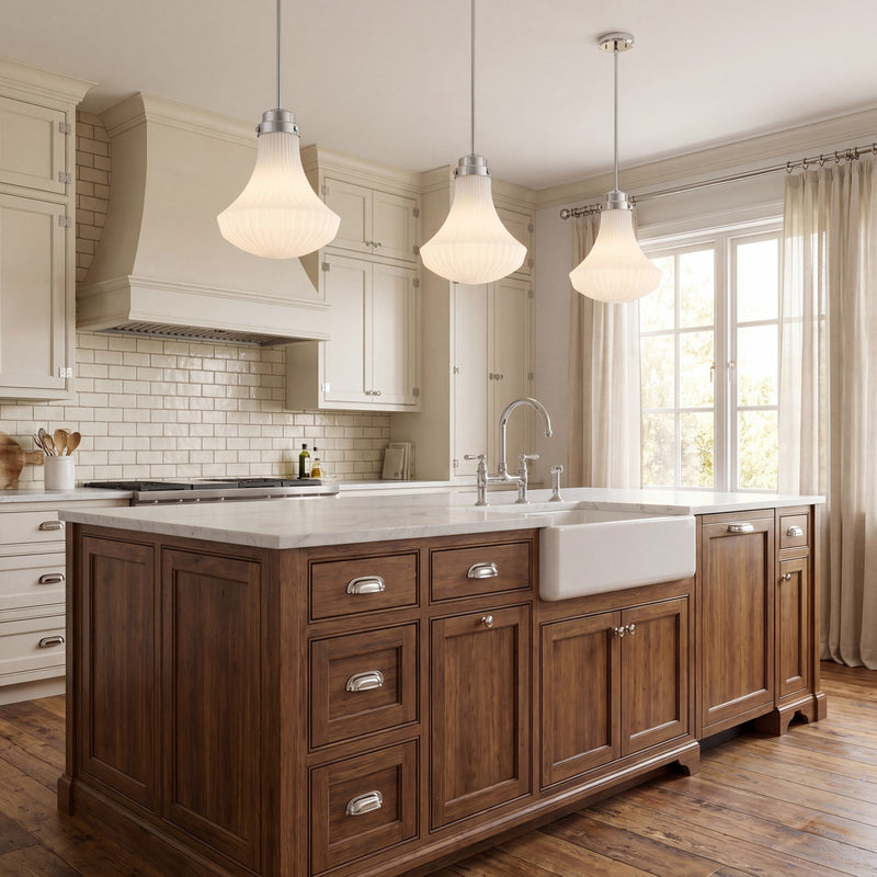 Savoy House Bartlet 1 Lt Pendant, Polished, Polished Chrome