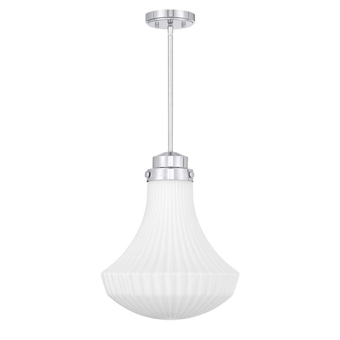 Savoy House Bartlet 1 Lt Pendant, Polished, Polished Chrome