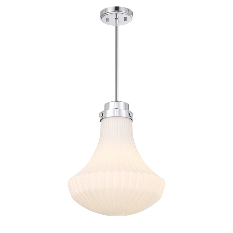 Savoy House Bartlet 1 Lt Pendant, Polished, Polished Chrome