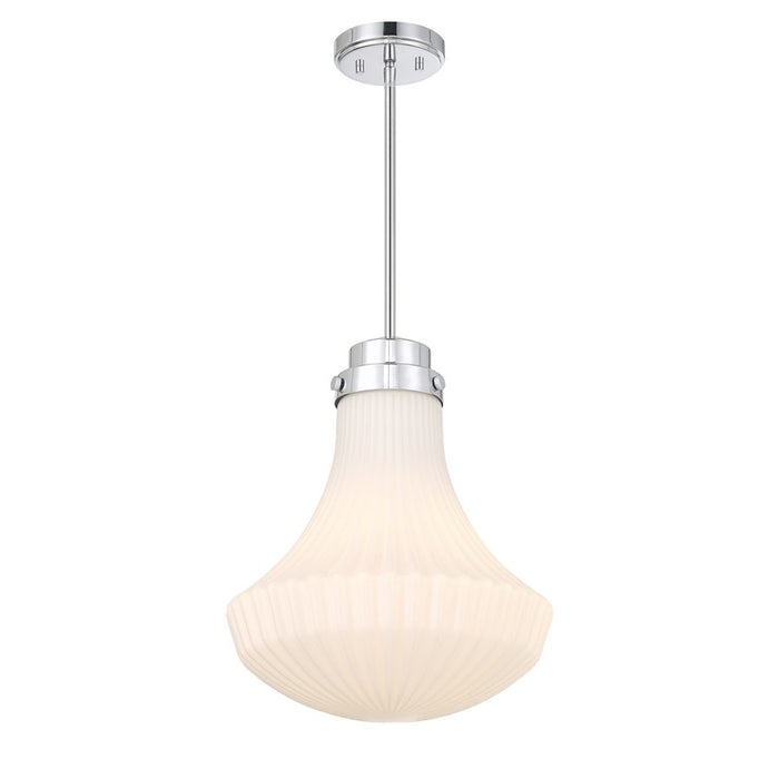 Savoy House Bartlet 1 Lt Pendant, Polished, Polished Chrome