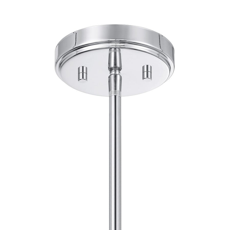 Savoy House Bartlet 1 Lt Pendant, Polished, Polished Chrome
