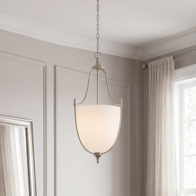 Savoy House Herndon 3-Light 34" Pendant, Satin Nickel
