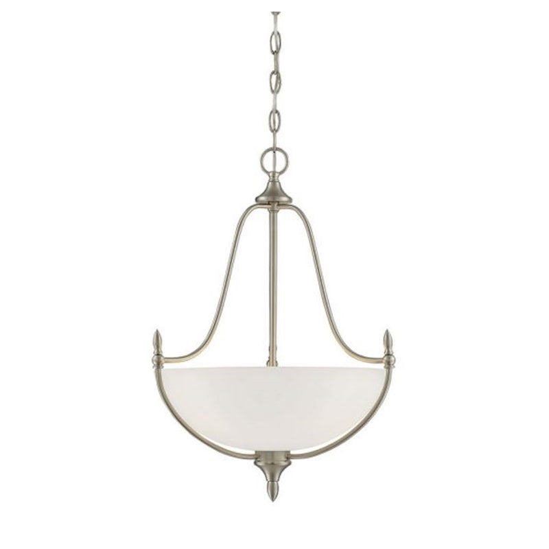 Savoy House Herndon 3-Light 22" Pendant, Satin Nickel