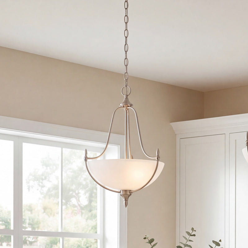 Savoy House Herndon 3-Light 22" Pendant, Satin Nickel