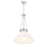 Savoy House Myers 1 Light Pendant, Polished Nickel/White Cased