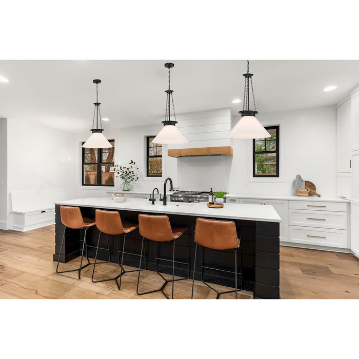 Savoy House Myers 1-Light Pendant, Matte Black