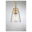 Savoy House Calhoun 1-Light Mini-Pendant, Warm Brass