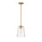 Savoy House Calhoun 1-Light Pendant, Warm Brass
