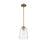 Savoy House Calhoun 1-Light Pendant, Warm Brass
